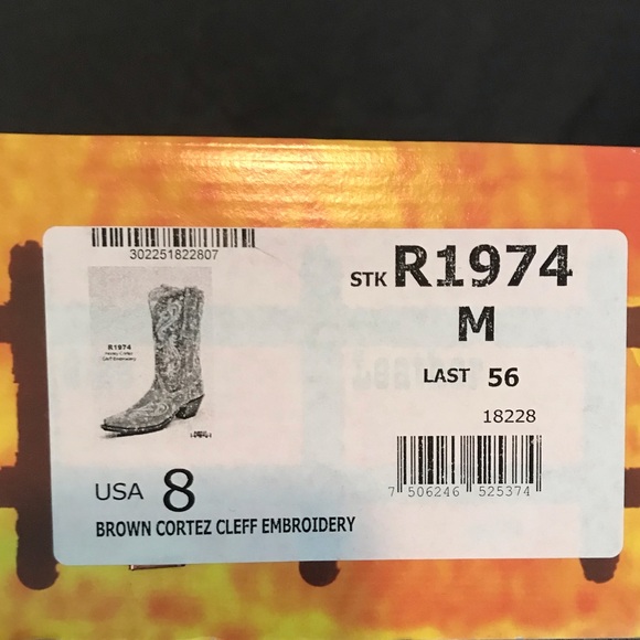 Corral Ladies Honey Cortez Cleff Embroidery - Picture 10 of 10